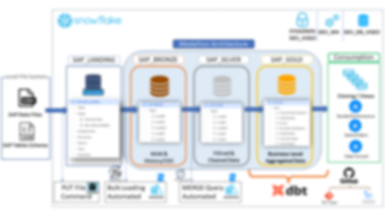 SAP Data Accelerator Framework